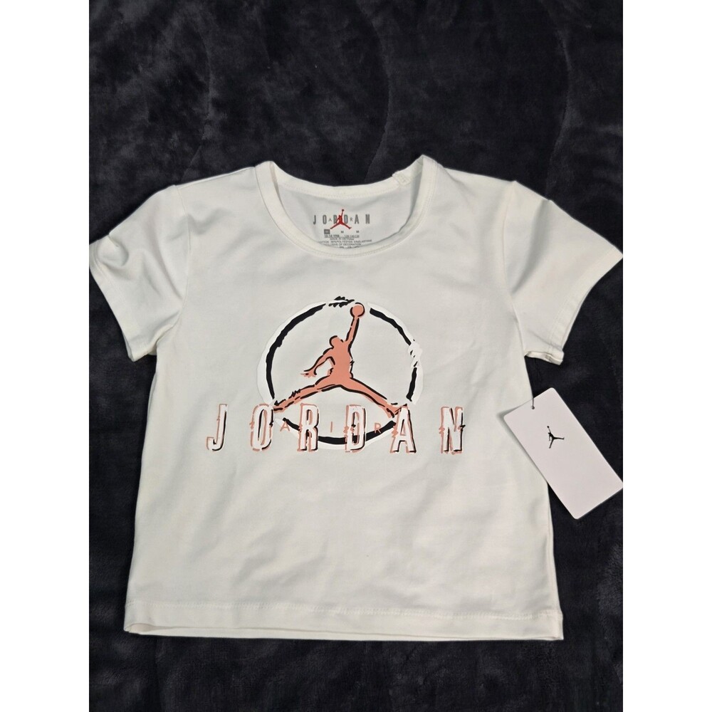 Air Jordan Girls T Shirt Size M Jumpman Active Running